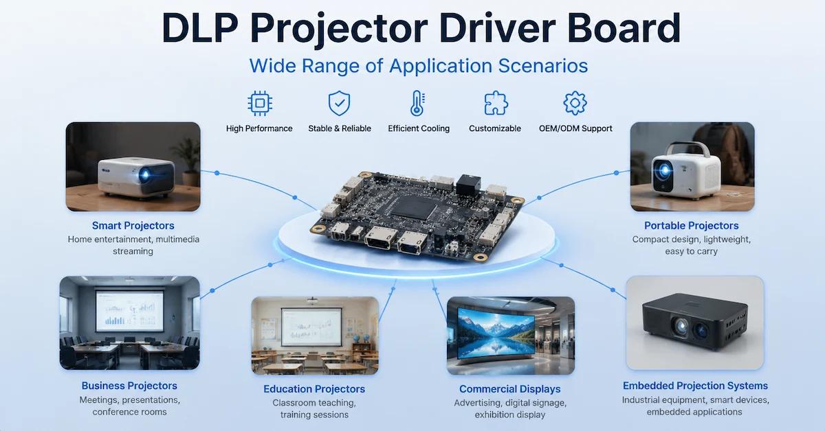 DLP Projector Driver Board Factory: OEM Guide for Reliable Projection Electronics