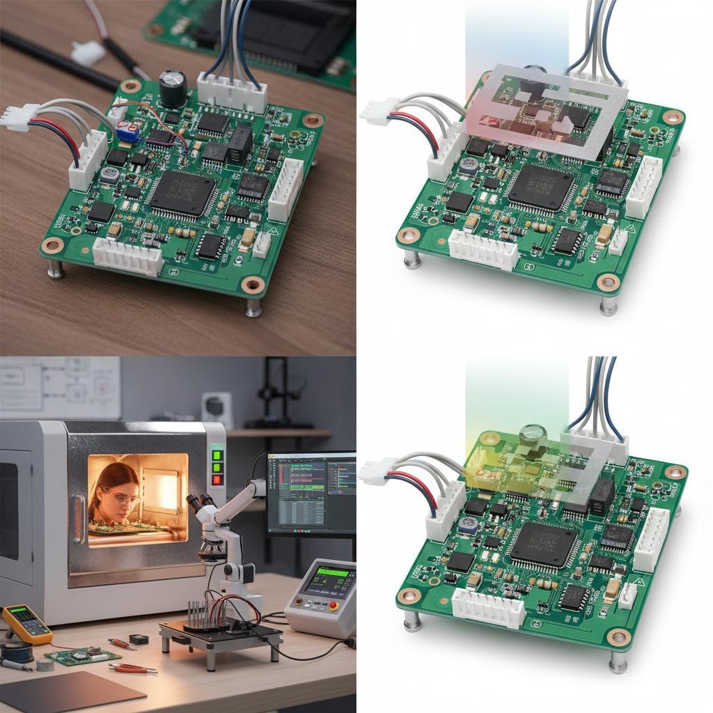PCB Design and SMT Assembly PCB for Compact Appliance Control Boards