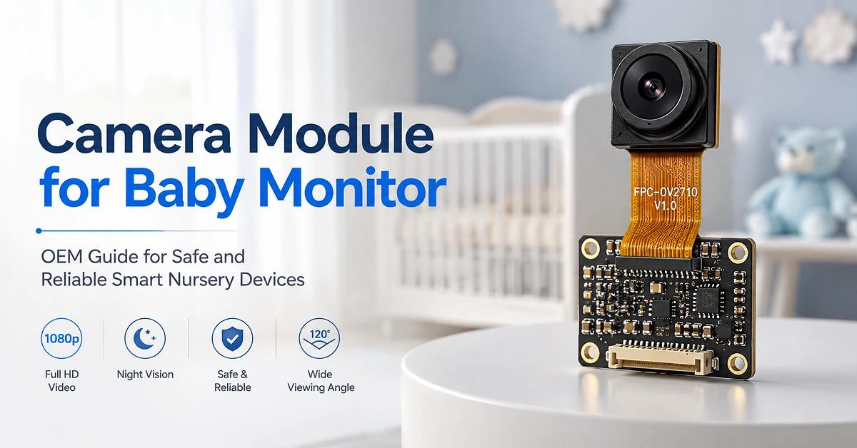 Camera Module for Baby Monitor: OEM Guide for Safe and Reliable Smart Nursery Devices