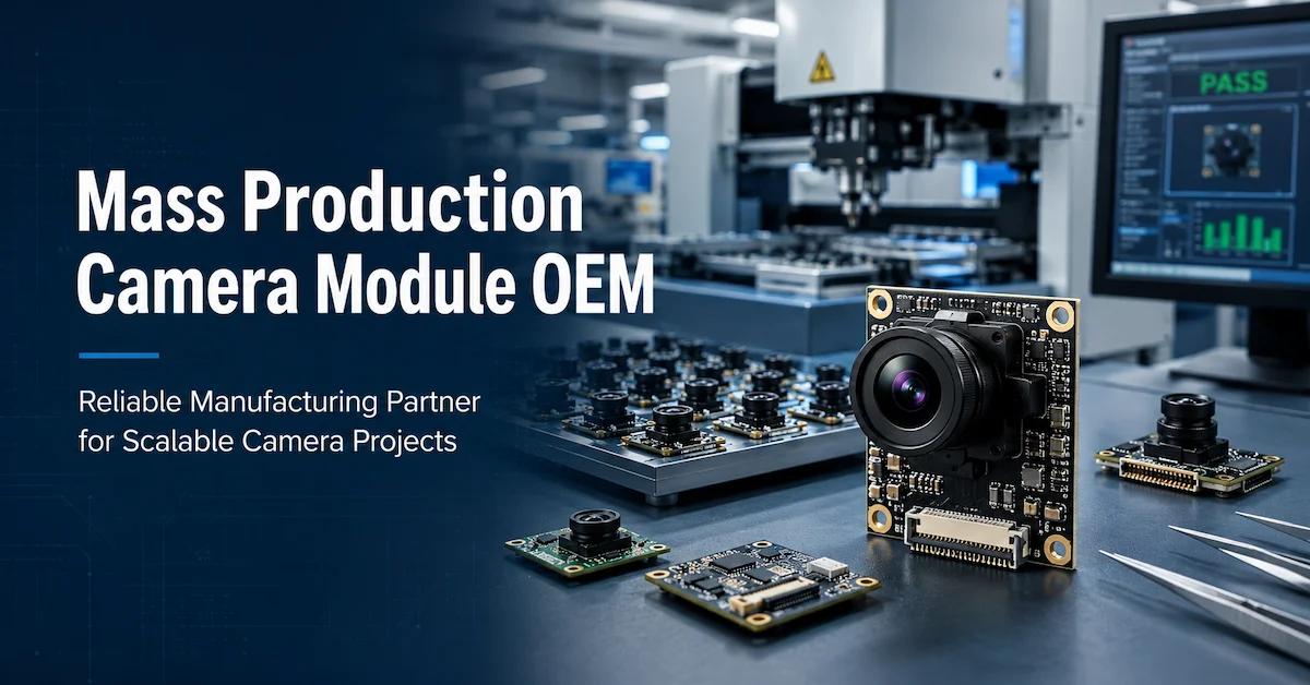 Mass Production Camera Module OEM: How to Choose a Reliable Manufacturing Partner