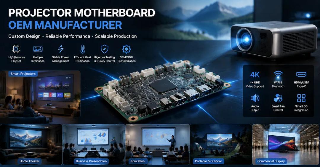 Projector Motherboard OEM Manufacturer: Complete Guide to Custom Projector Electronics