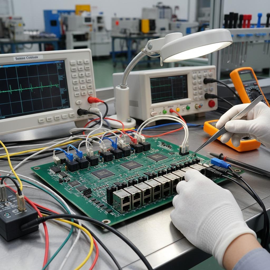 How to Evaluate a Multi-port RJ45 CCU Controller Board