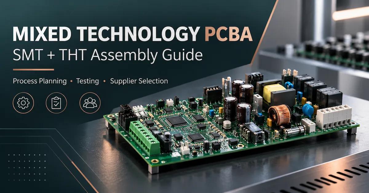 Mixed Technology PCBA: How Buyers Evaluate SMT + THT Assembly, Testing, and Production Risk