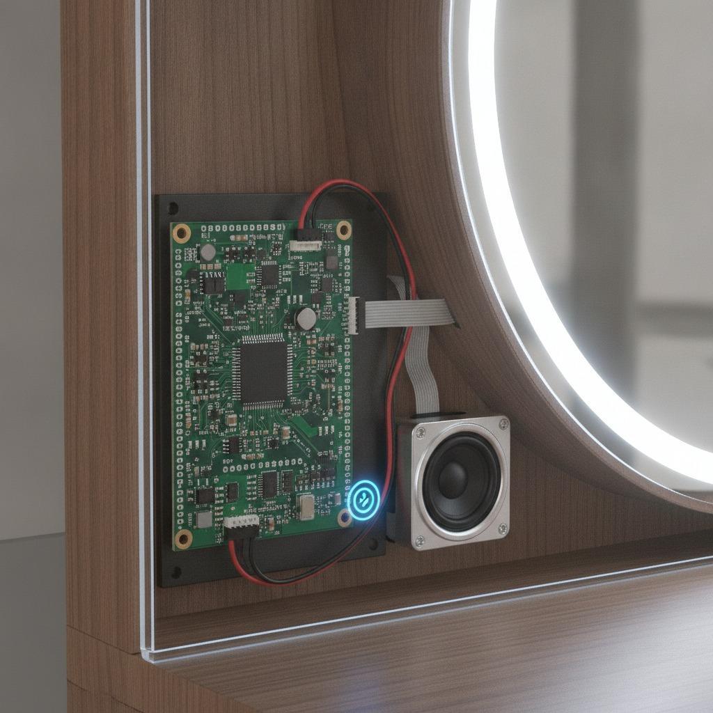 Bluetooth Speaker PCBA for Mirror Light and Furniture Control