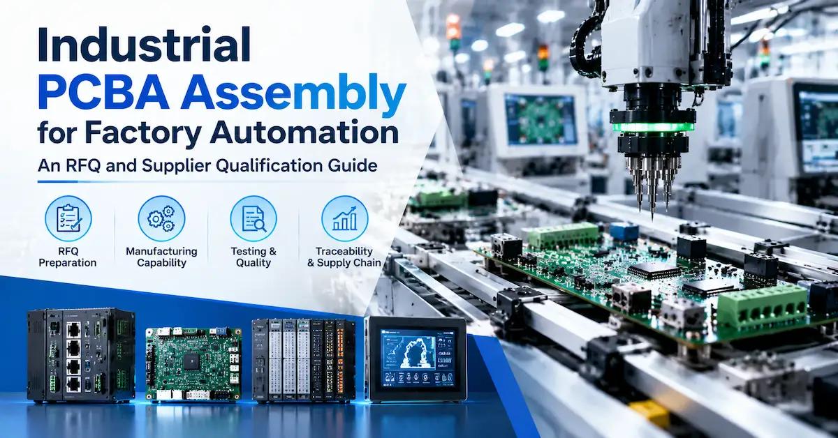 Industrial PCBA Assembly for Factory Automation: An RFQ and Supplier Qualification Guide